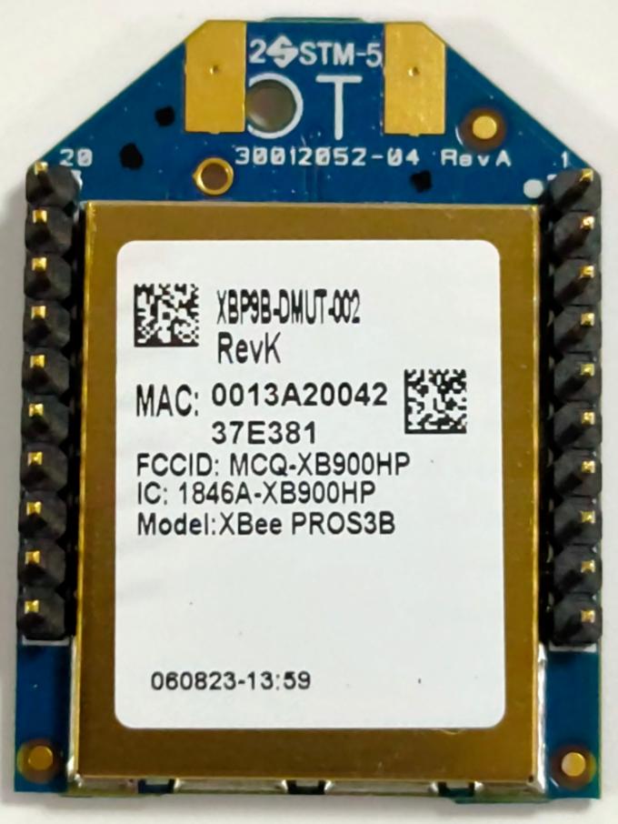 Digi XBee-PRO S3B 900HP UFL Module: 250mW RF Transceiver for Industrial Use 3