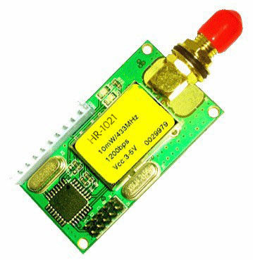 Wireless Rf Module With 50mW Output Power, UHF Wireless Rf Transceiver Module HR-1021
