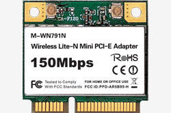 150M 1T1R Wireless N Mini PCI-E Adapter WiFi Module HR-MN491