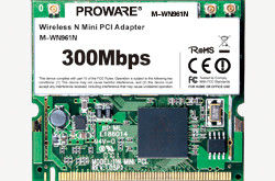 WiFi Module, 300M 3T3R Wireless N Mini-PCI Adapter HR-MN661