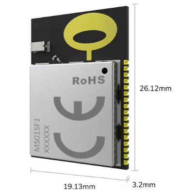 UWB Ble 5.2 High Precision Nordic Low Energy nRF52833 DW3120 Combo UWB Tracking Positioning Module