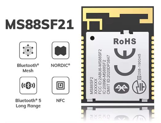 Wireless & IoT And Products Custom Bluetooth Control Chip Transmitter Module ble 5.0 Modules For Smart Home