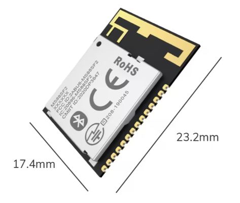 Wireless Rf Module With 10mW~100mW Output Power, UHF Wireless Rf Transceiver Module