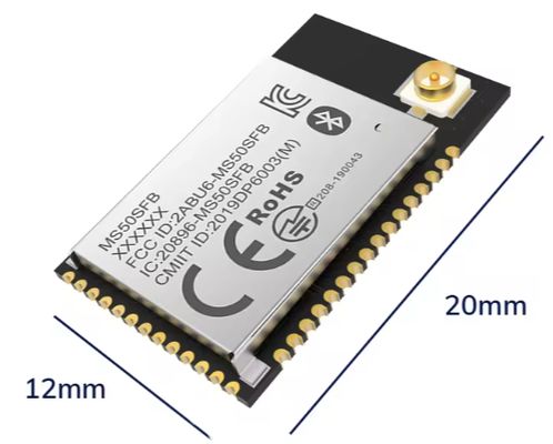 Nordic Mesh nRF52810 MS50SFB3 Low Energy Receiver RF Wireless Bluetooth 5 Smart Ble Beacon Module