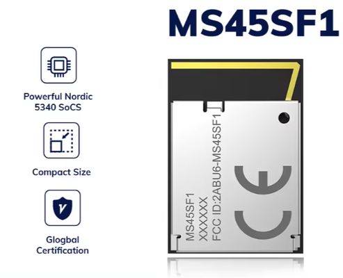 Wireless Flexible Dual-core Nordic nRF5340 Low Energy Bluetooth Mesh NFC Thread Zigbee PCB BLE 5.3 Module