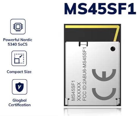 Wireless Zigbee Flexible Dual-core Nordic nRF5340 Low Energy Bluetooth Mesh NFC Thread Zigbee PCB BLE 5.3 Module