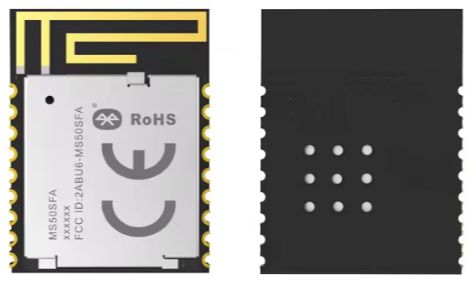2.4G bluetooth wireless low power transmitter module with UART communication protocol