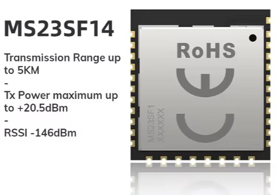 868MHz Lora Wireless Modules Data Long Range Transmission IoT TM32WLE5CCU6 24 GPIO Lorawan RF Lora IoT Module