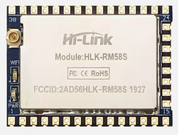 Hi-link HLK-RM58S new wireless uart serial WIFI module IOT MT7697 5.8G/2.4G smart WIFI AP STA with Bluietooth 4.2