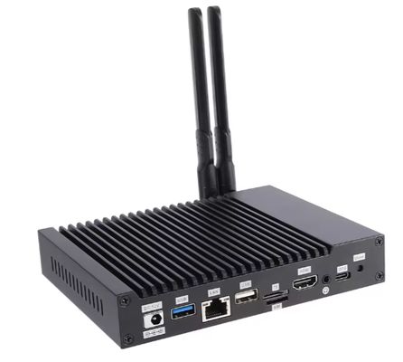 Fanless RK3288 RK3399 RK3568 Mini Industrial PC VGA 4GB 32GB Android Linux Embedded Rugged Computer RS232 In-Stock