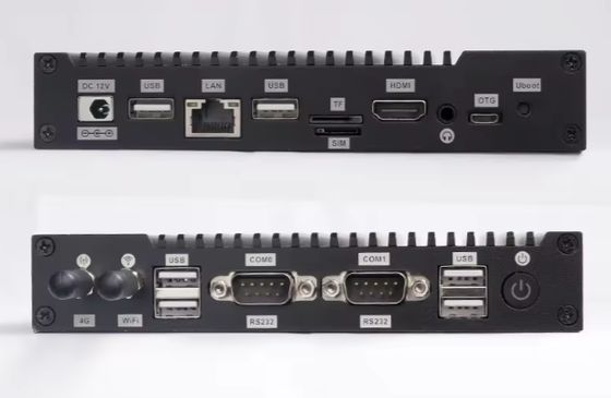 Mini Industrial Box PC Fanless VGA Display RS232 Android Linux RK3288 RK3399 RK3568 CPU 4GB RAM 2GB-32GB Options Embedded