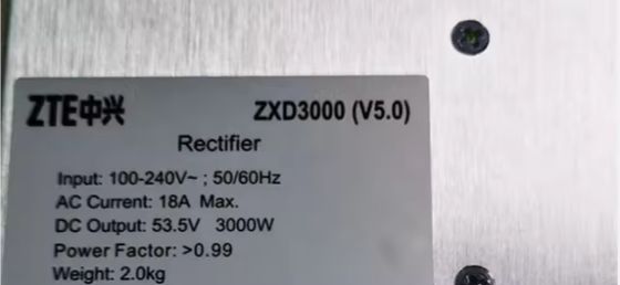 48V 3000W Biggest ZTE Power Rectifier Modul rectifier ZXD3000 V5.0