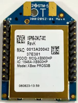 Digi Xbee Pro S3B 900Hp UFL Module 250Mw Wireless Data Transmission RF Transceiver Modules and Modems