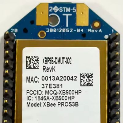 Digi XBee-PRO S3B 900HP UFL Module: 250mW RF Transceiver for Industrial Use