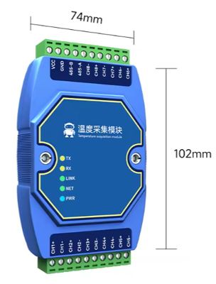 Ebyte ODM ME31-XDXX0800-485 DC 8-28V PT100 Thermal Resistance Temperature Acquisition Module RS485 Interface Supports Modbus RTU
