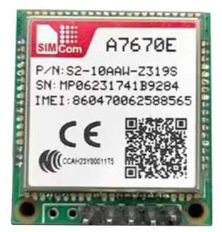 Original Small size 4g LTE Cat1 SIMCOM Module A7670C A7670G A7670E