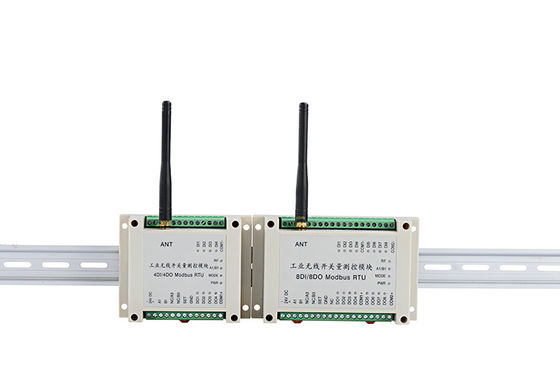 8-channel IO Controller Industrial Iot Data Acquisition Device DAQ RS485 Modbus RTU Transceiver HR-808 8-way wireless ON-OFF Module